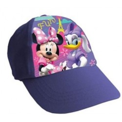 Gorra Simple Print Minnie Mouse Lila