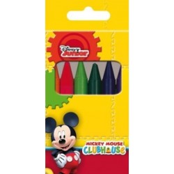 6 Ceras Jumbo Mickey Mouse