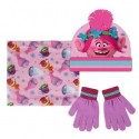 Conjunto 3 Piezas Trolls Poppy