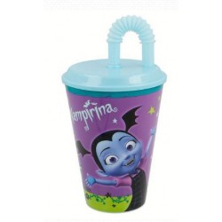 Vaso Vampirina Con Pajita